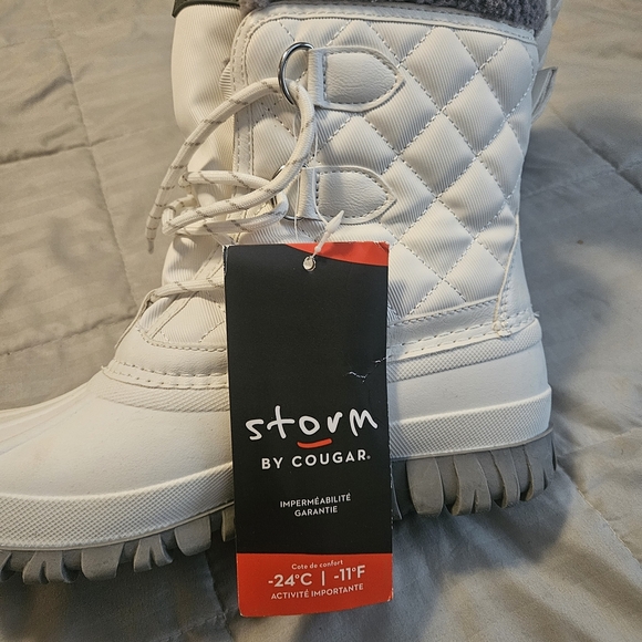 Storm By Cougar White Winter & Rain Boots - Picture 2 of 5